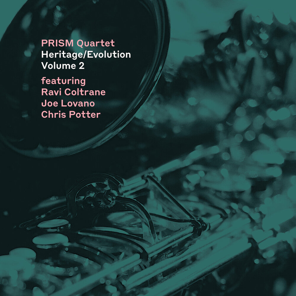 the album cover for Prism Quartet - Heritage/Evolution, Volume 2