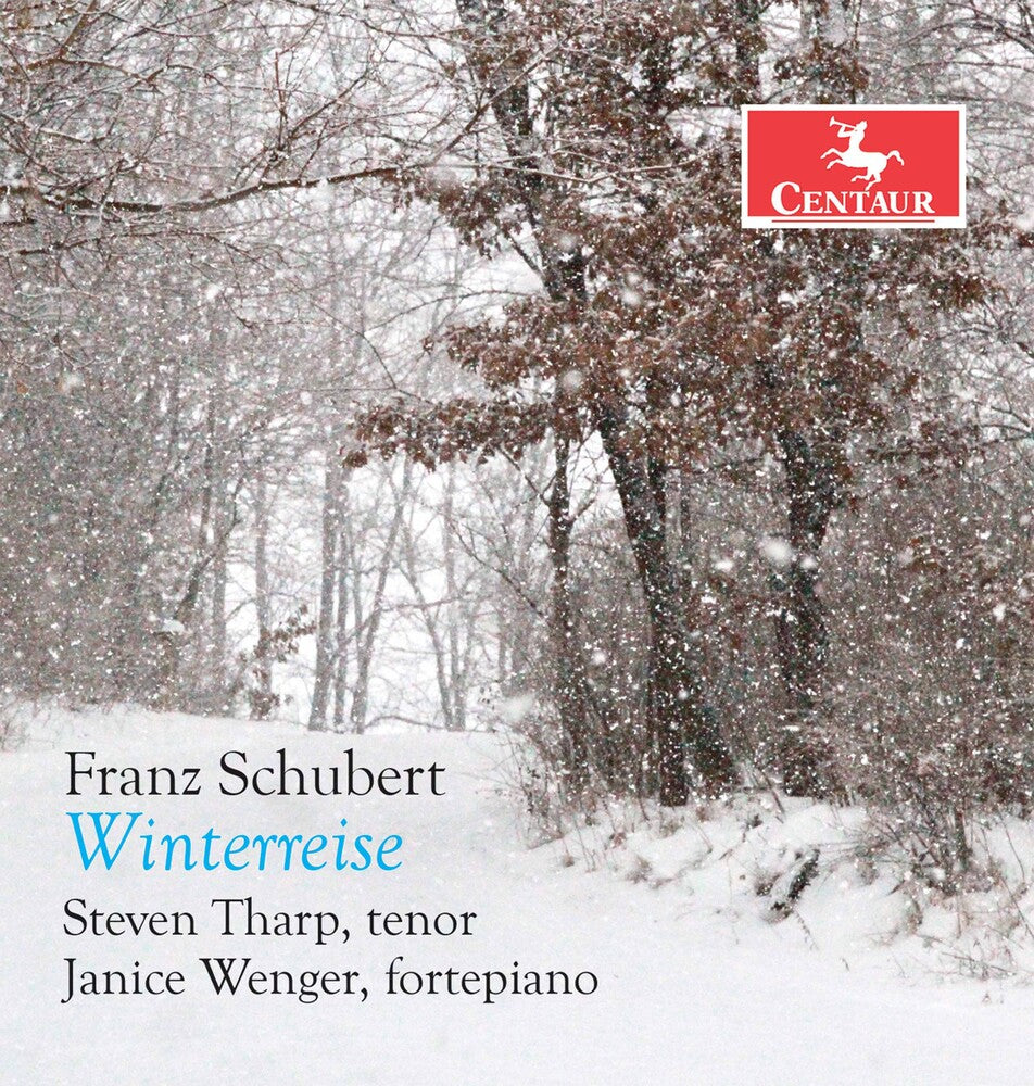 the album cover for Schubert / Tharp / Wenger - Winterreise