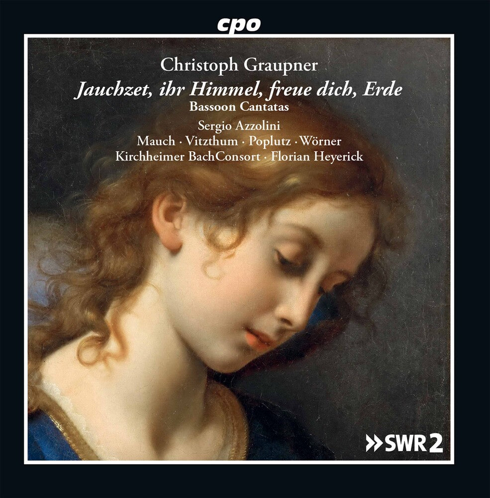 the album cover for Graupner / Kirchheimer Bachconsort / Heyerick - Bassoon Cantatas (2pk)