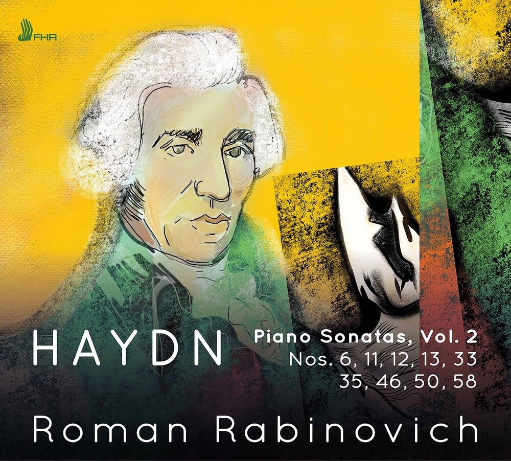 the album cover for Haydn / Rabinovich - Piano Sonatas 2 (2pk)