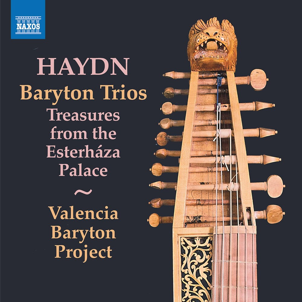 the album cover for Haydn - Baryton Trios