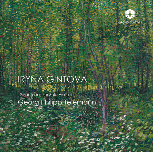 Telemann / Gintova - 12 Fantasias For Solo Violin - Music CD