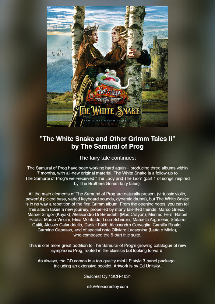 the album cover for Samuraiofprog - Whitesnake (Grimm2) (Uk)