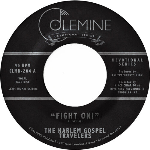 Harlem Gospel Travelers - Fight On! (Clear) Vinyl Record