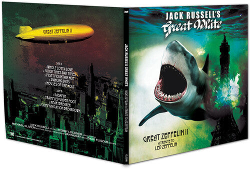 Jack Russell'S Great White - Great Zeppelin II: A Tribute To Led Zeppelin [Red & Silver] Vinyl Record