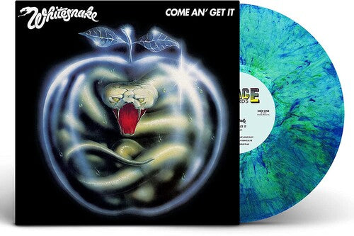 Whitesnake - Come An Get It [180-Gram Clear With Metallic Blue & Green Swirl Colored Vinyl] Vinyl Record