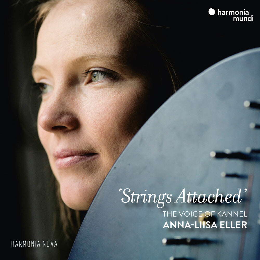 the album cover for Eller, Anna-Liisa - Strings Attached: The Voice of Kannel