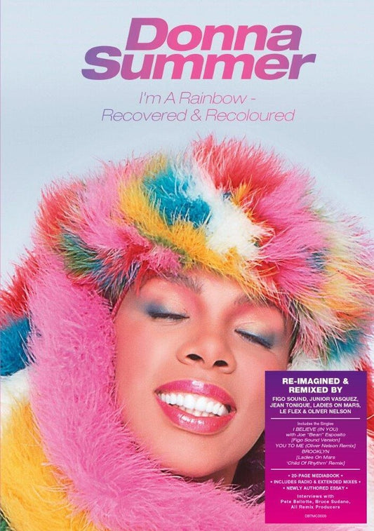the album cover for Donna Summer - I'm A Rainbow: Recovered & Recoloured (Dgbk) (Uk)