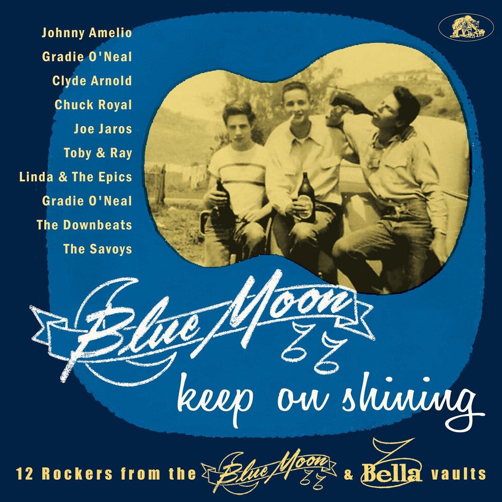 Blue Moon Keep On Shining: 12 Rockers From The Blue Moon & Bella   Vaults (Various Artists) [LP] Vinyl Record