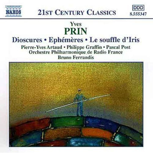 the album cover for Y. Prin - Dioscures / Ephemeres / Souffle D'iris