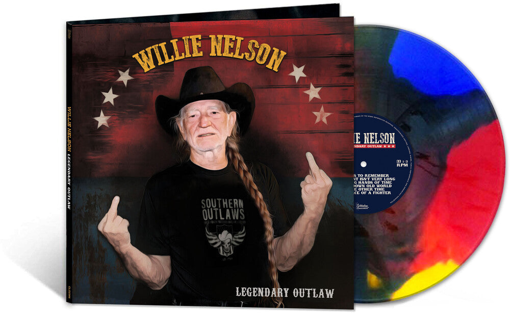 Willie Nelson - Legendary Outlaw (Multi-Color Vinyl) [Colored Vinyl] (Gate) Vinyl Record
