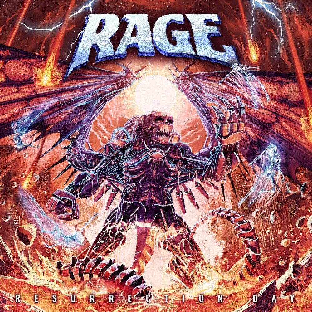 the album cover for Rage - Resurrection Day