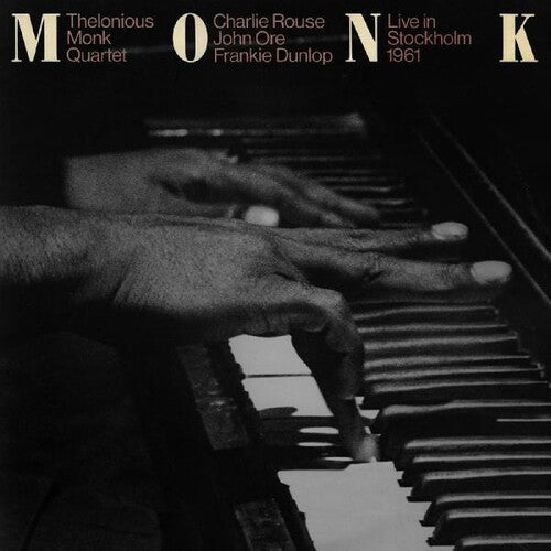 Monk,thelonious - Live In Stockholm 1961 - Music CD