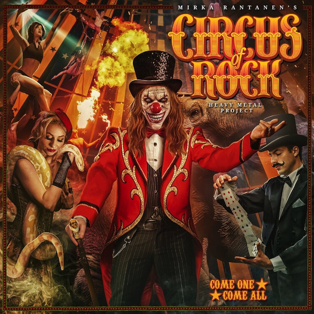 the album cover for Circus of Rock - Come One, Come All