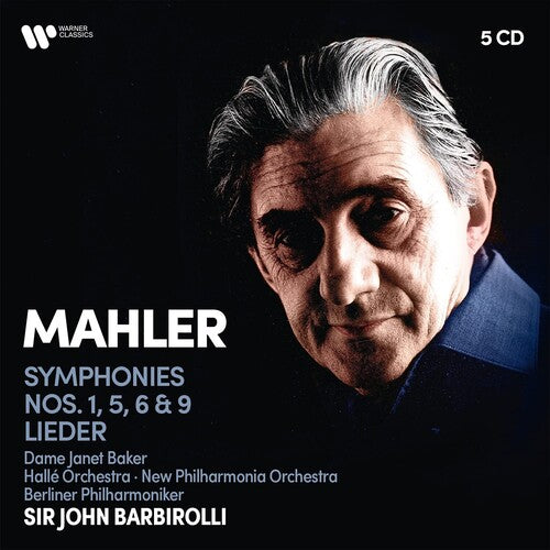Barbiroli,sir John - Mahler: Symphonies Nos. 1 5 6 9 Lieder - Music CD