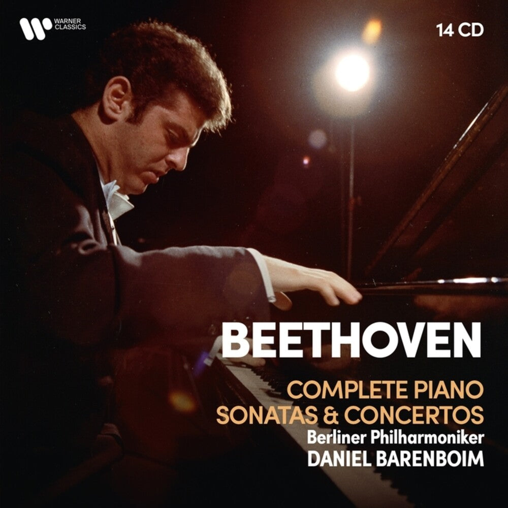 the album cover for Barenboim, Daniel - Beethoven: Complete Piano Sonatas & Concertos, Diabelli Variations