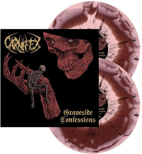 Carnifex - Graveside Confessions (Red & Pink Swirl w Black Splatter) Vinyl Record