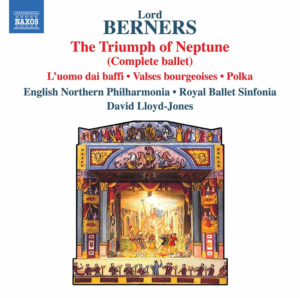 the album cover for Berners / Lloyd-Jones - Triumph of Neptune