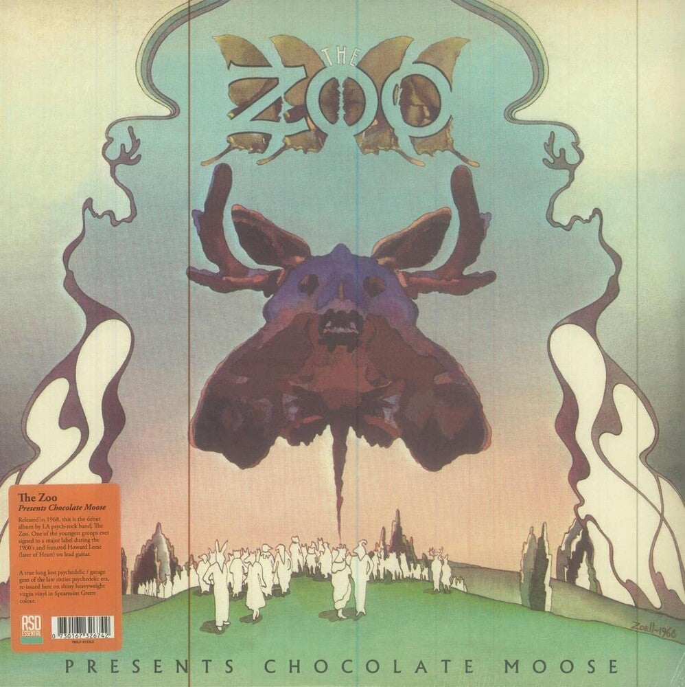 the album cover for The Zoo - Presents Chocolate Moose [RSD Essential Indie Colorway Spearmint Green LP]