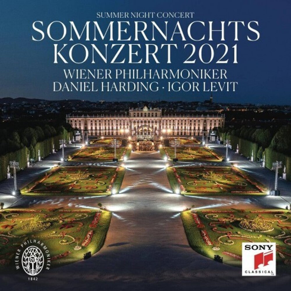 the album cover for Harding, Daniel / Wiener Philharmoniker - Summer Night Concert 2021