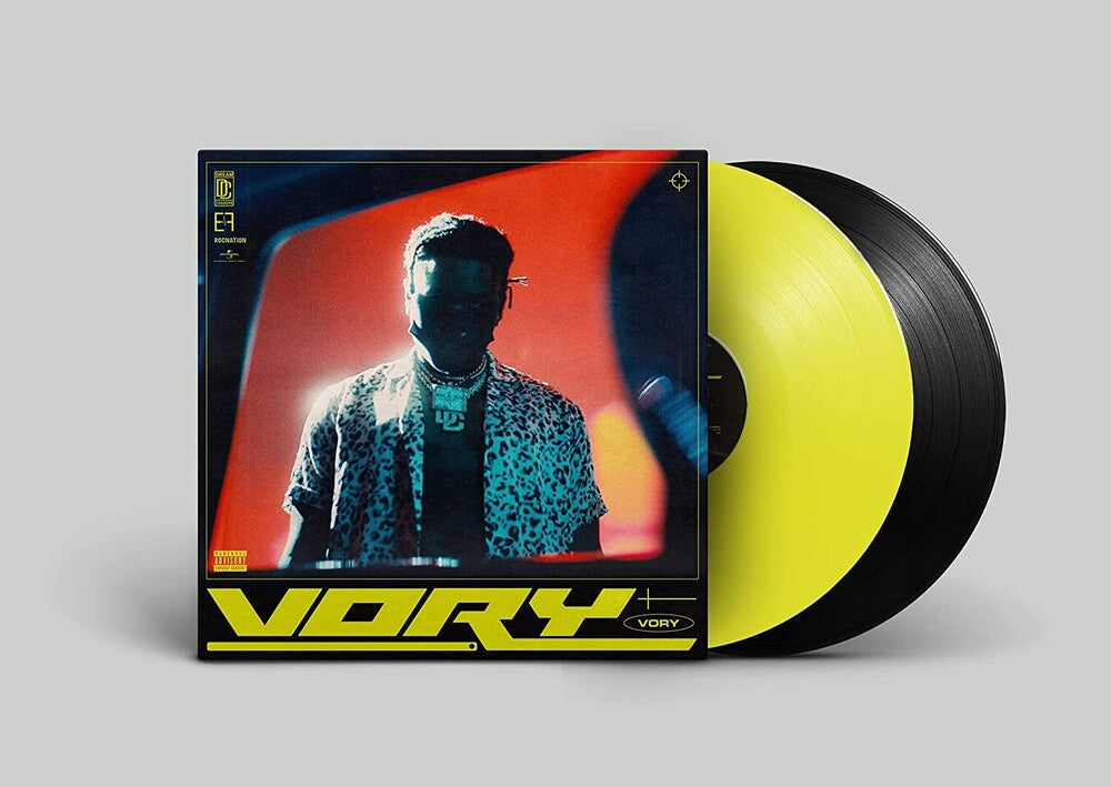 the album cover for Vory - VORY [Black/Yellow 2 LP]