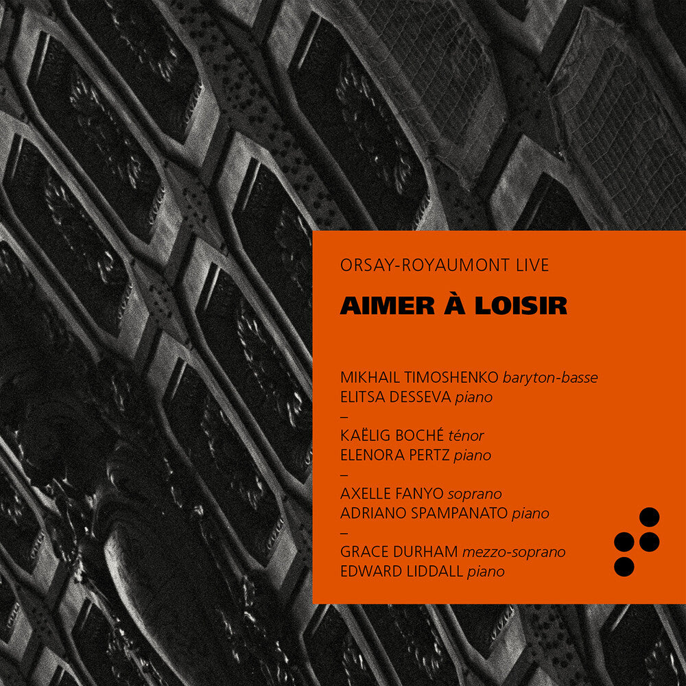 the album cover for Chausson / Timoshenko / Fanyo - Aimer A Loisir