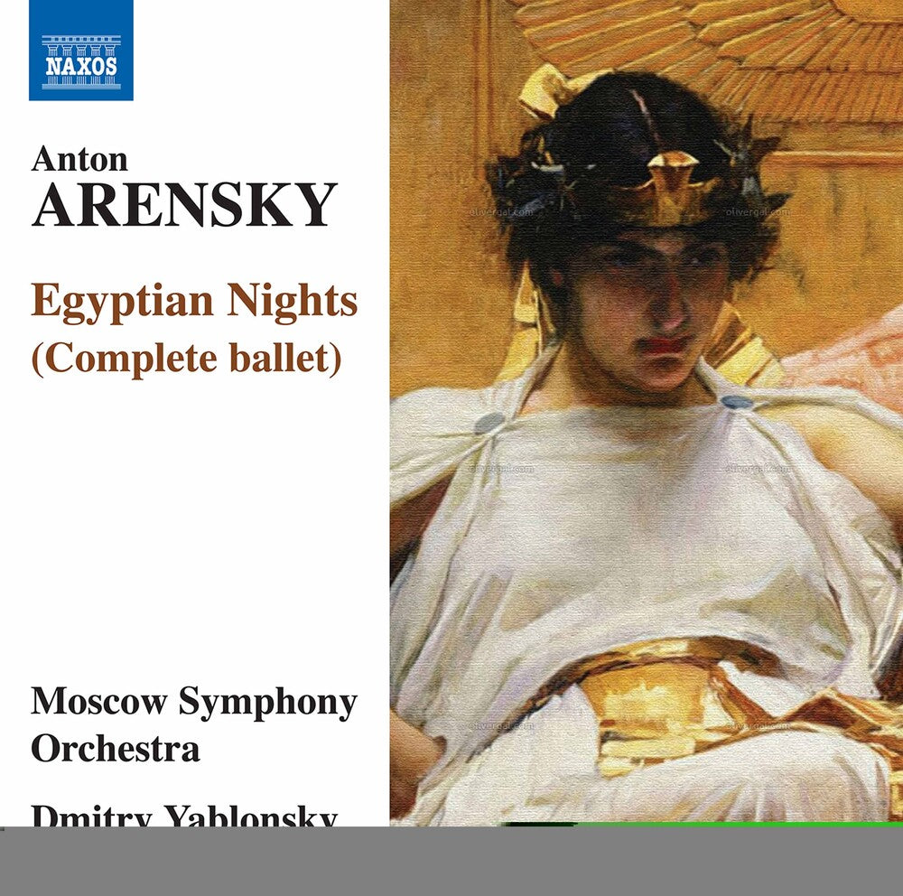 the album cover for Arensky / Moscow Symphony Orchestra - Egyptian Nights