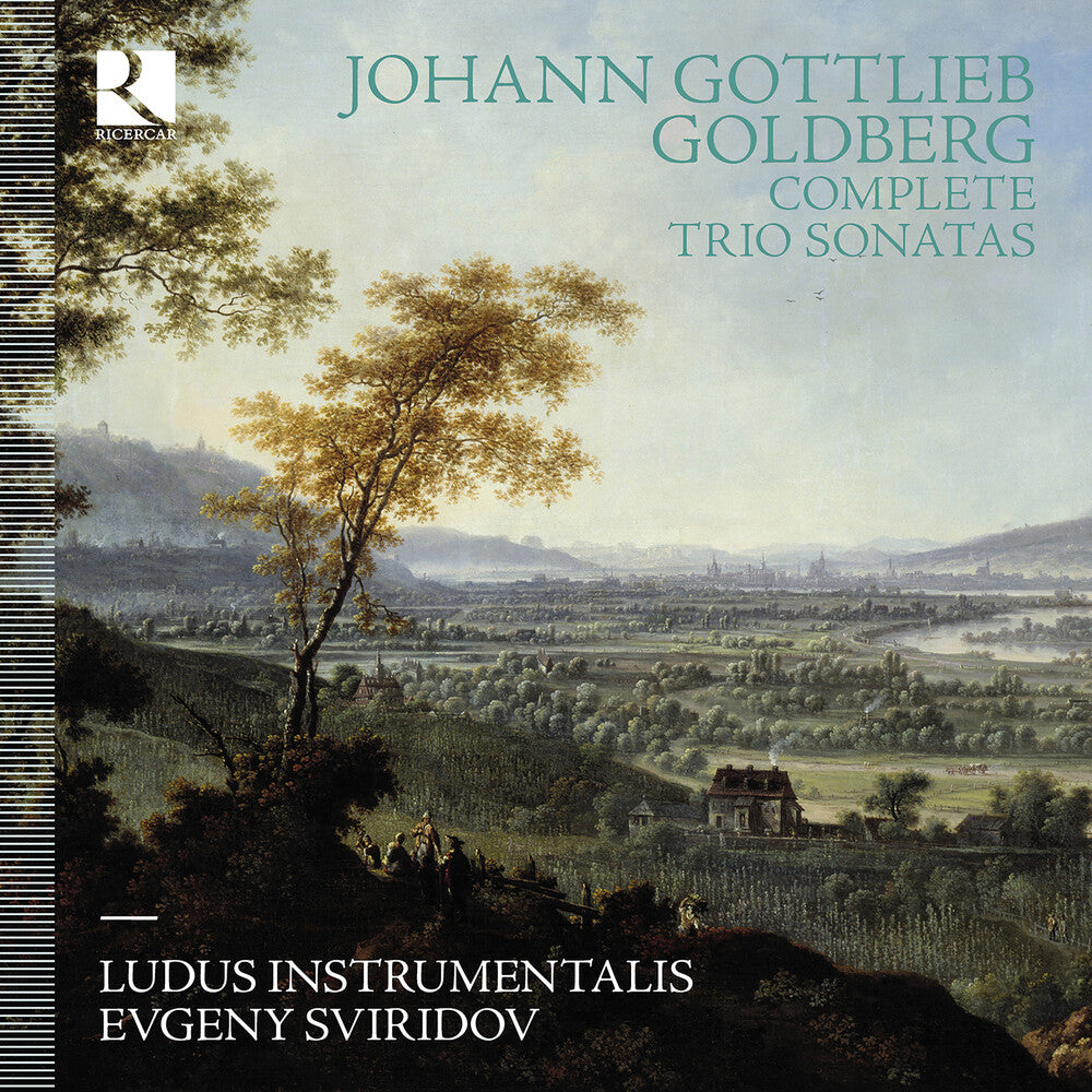 the album cover for Goldberg / Ludus Instrumentalis - Complete Trio Sonatas