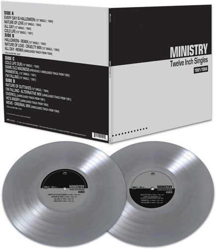 Ministry - Twelve Inch Singles 1981-1984 (Silver Vinyl) Vinyl Record