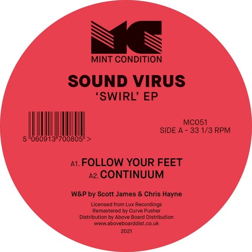 Sound Virus - Swirl Vinyl Record