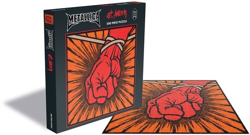 Metallica St Anger (500 Piece Jigsaw Puzzle) - Metallica St Anger (500 Piece Jigsaw Puzzle) - Games