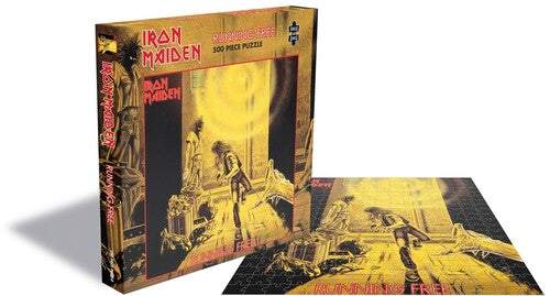 Iron Maiden Running Free (500 Piece Jigsaw Puzzle) - Iron Maiden Running Free (500 Piece Jigsaw Puzzle) - Games