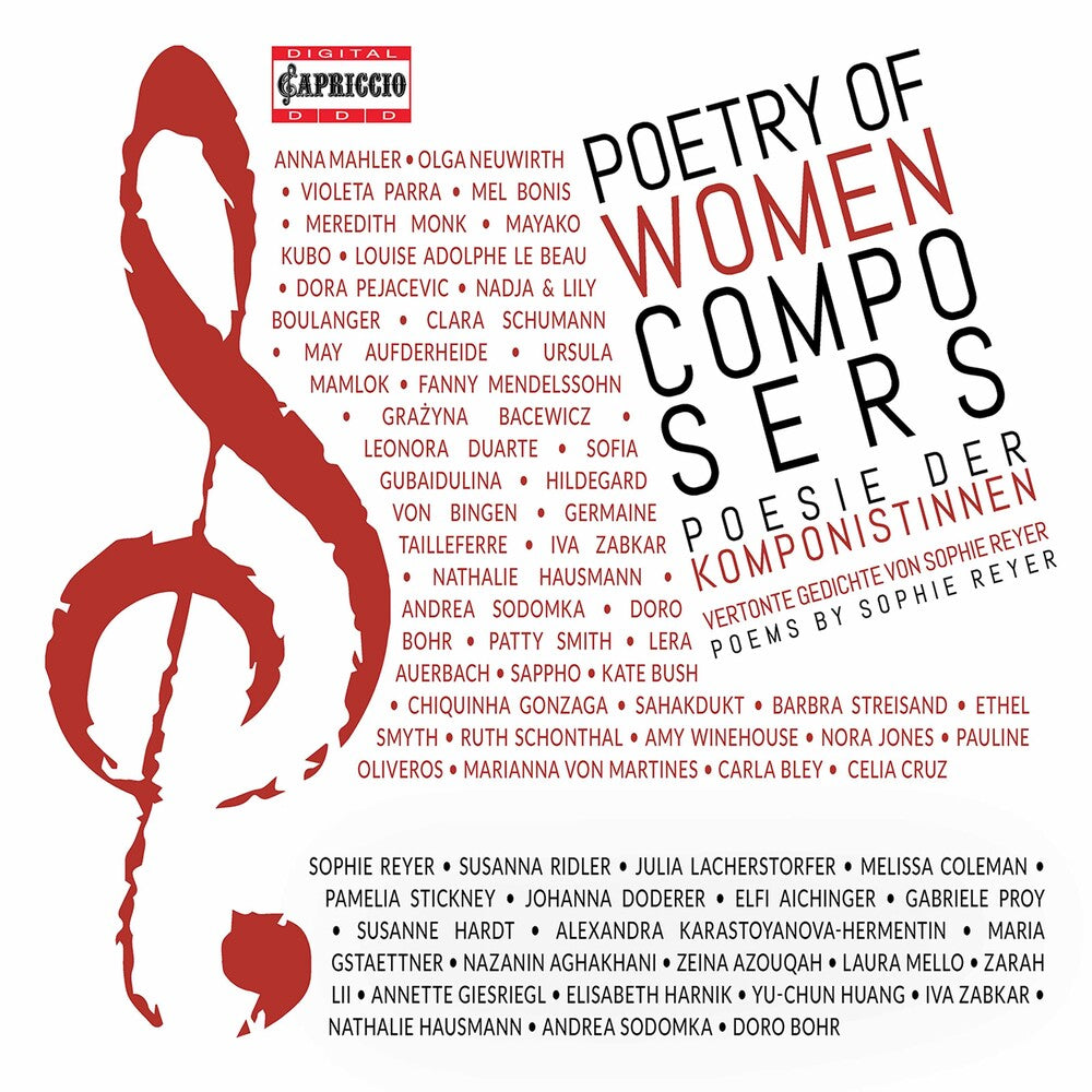 the album cover for Poetry Of Woman Composers / Various (2pk) - Poetry Of Woman Composers / Various (2pk)