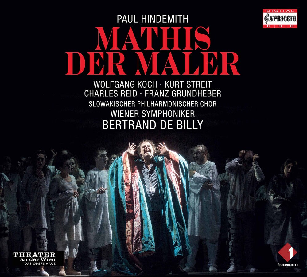 the album cover for Hindemith / Wiener Symphoniker / Billy - Mathis Der Maler (3pk)