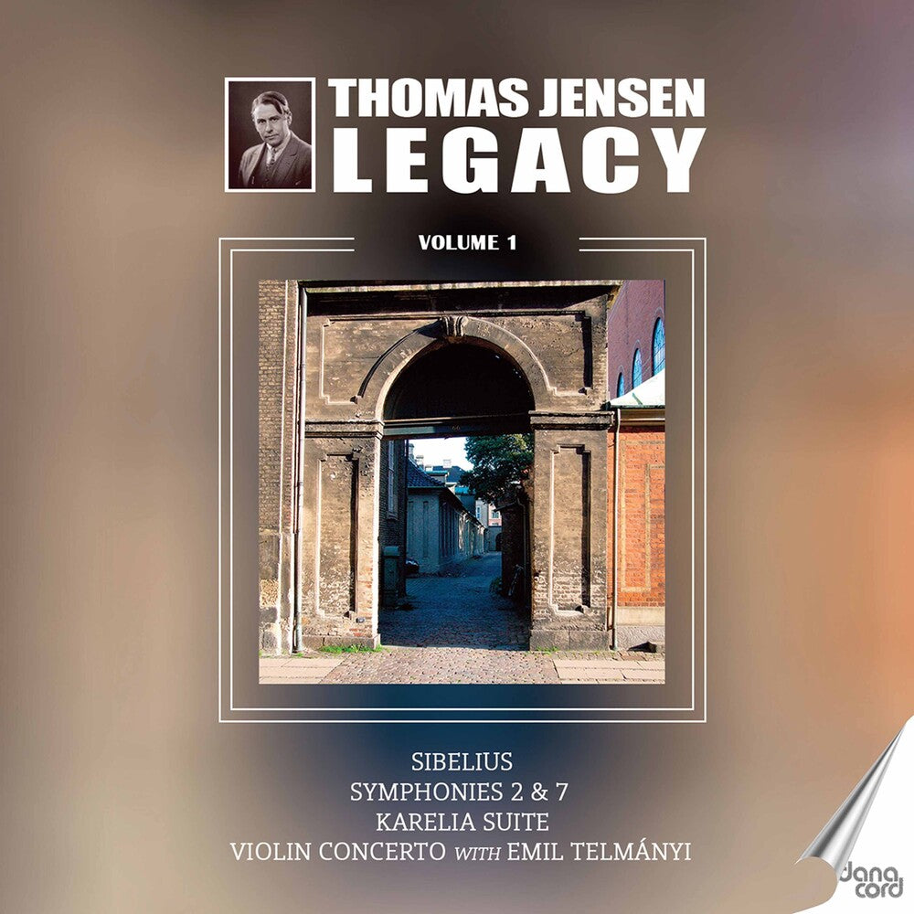 the album cover for Sibelius / Danish Radio Symphony Orch - Thomas Jensen Legacy 1 (2pk)