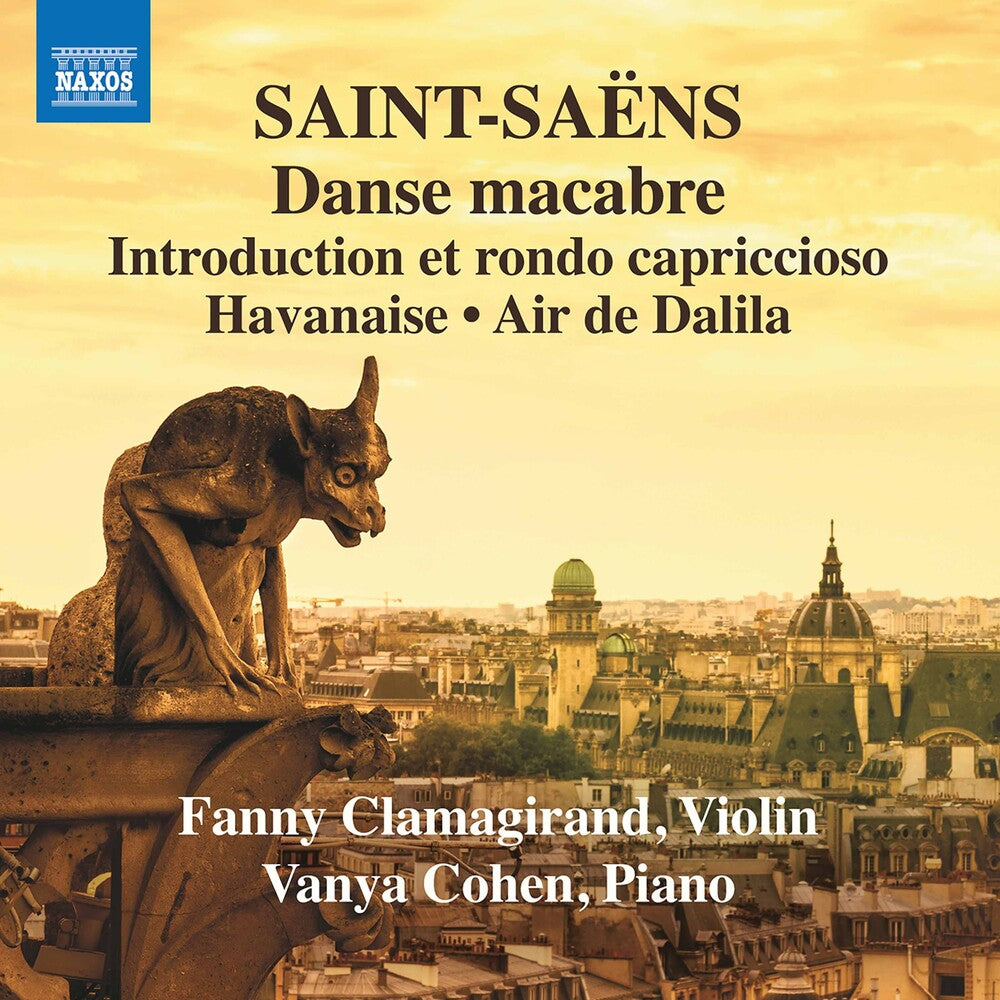 the album cover for Saint-Saens / Clamagirand / Cohen - Music For Violin & Piano 3