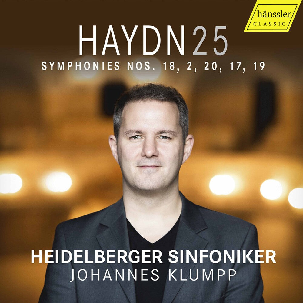 the album cover for Haydn / Heidelberger Sinfoniker / Klumpp - Complete Symphonies 25