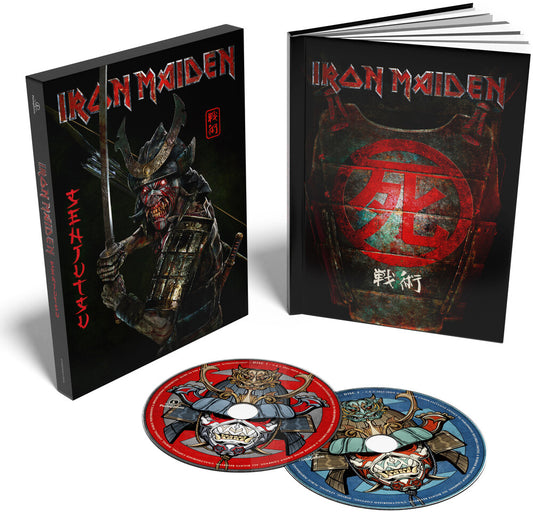 the album cover for Iron Maiden - Senjutsu [Limited Edition Deluxe Mediabook 2CD]
