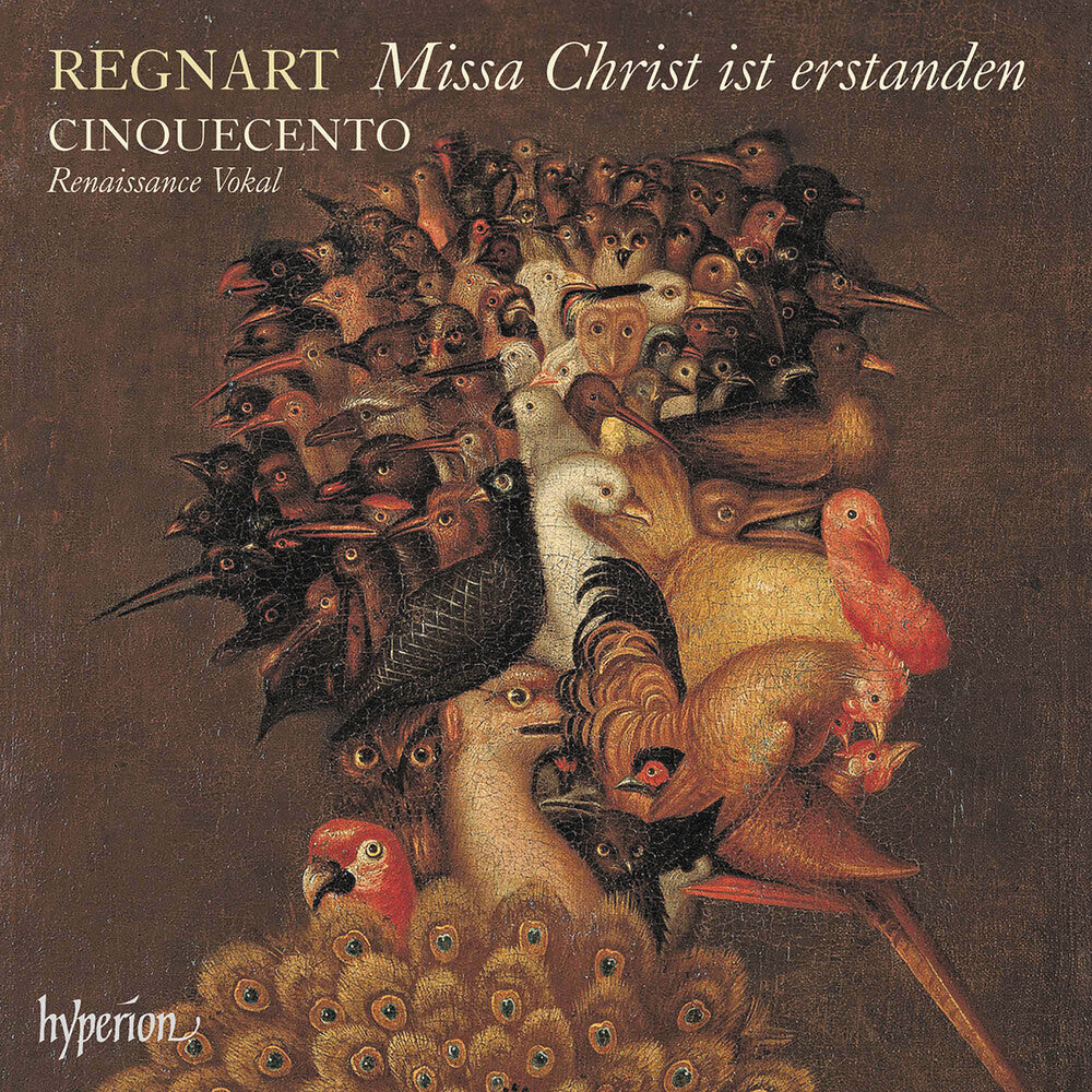the album cover for Cinquecento - Regnart: Missa Christ Ist Erstanden