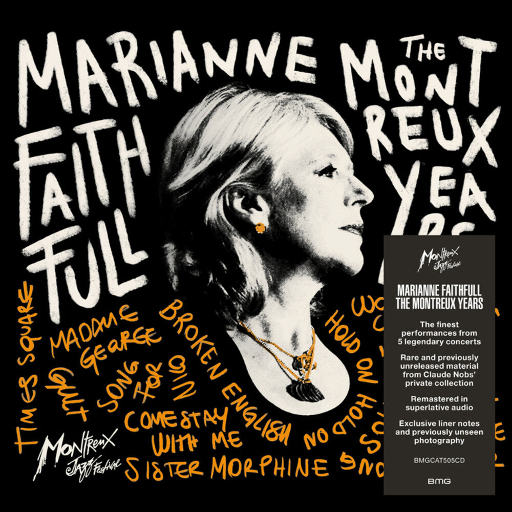 the album cover for Marianne Faithfull - Marianne Faithfull: Montreux Years