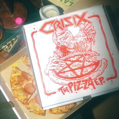 Crisix - Pizza Ep - Red - Vinyl Record
