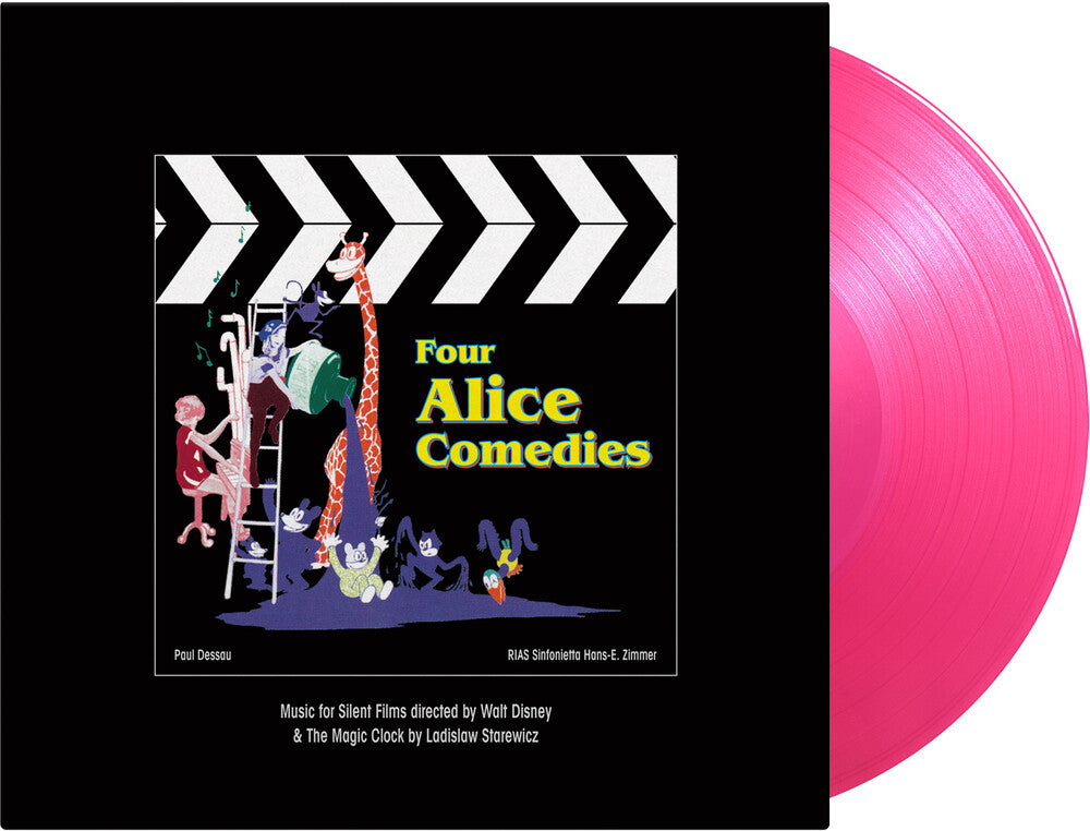 the album cover for Paul Dessau  / Zimmer,Hanes E. / Sinfonietta,Rias - Four Alice Comedies Music Written For Walt Disney