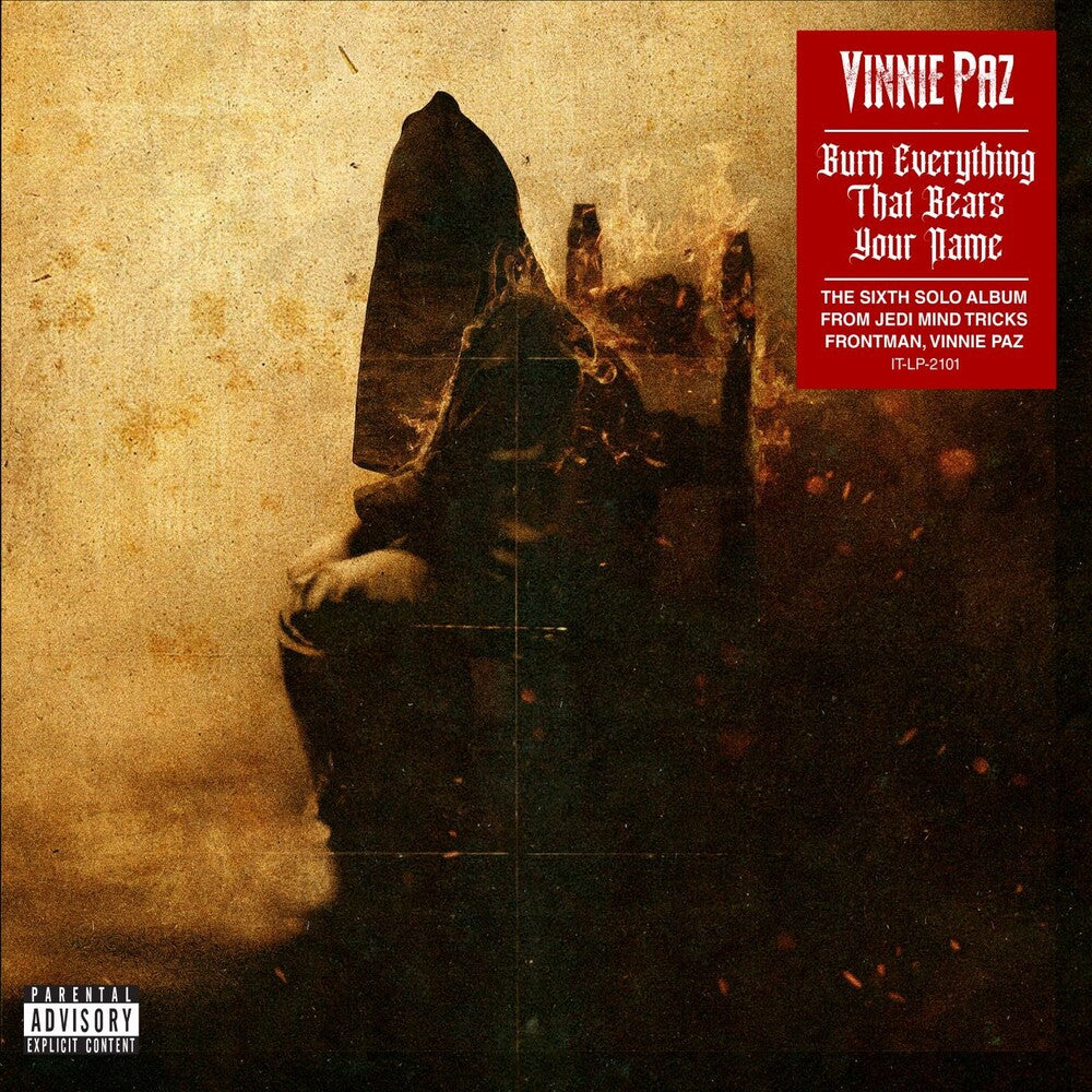 Vinnie Paz - Burn Everything That Bears Your Name [LP] Vinyl Record