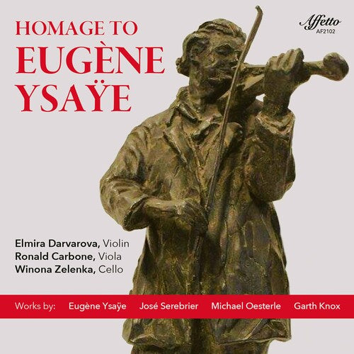 Knox / Darvarova / Zelenka - Homage To Eugene Ysaye - Music CD