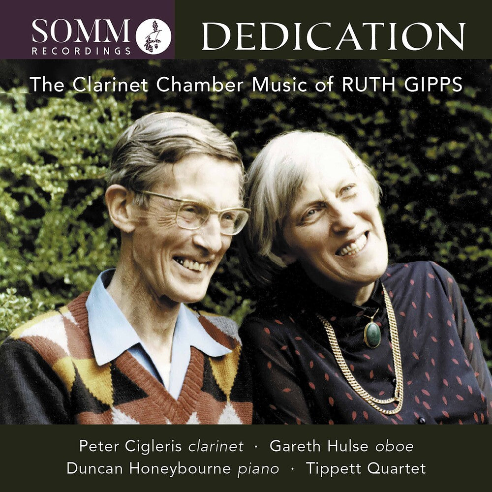 the album cover for Gipps / Cigleris / Tippett Quartet - Dedication