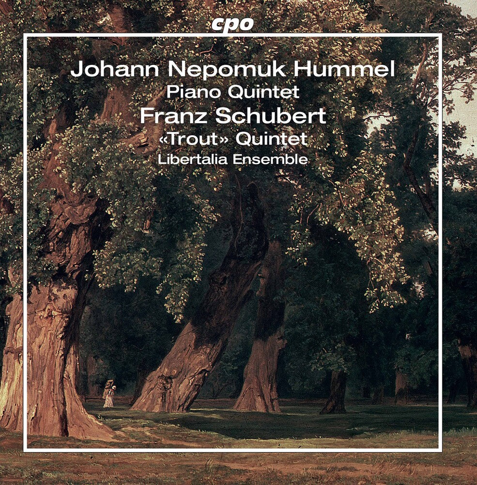the album cover for Hummel / Libertalia Ensemble - Quintets