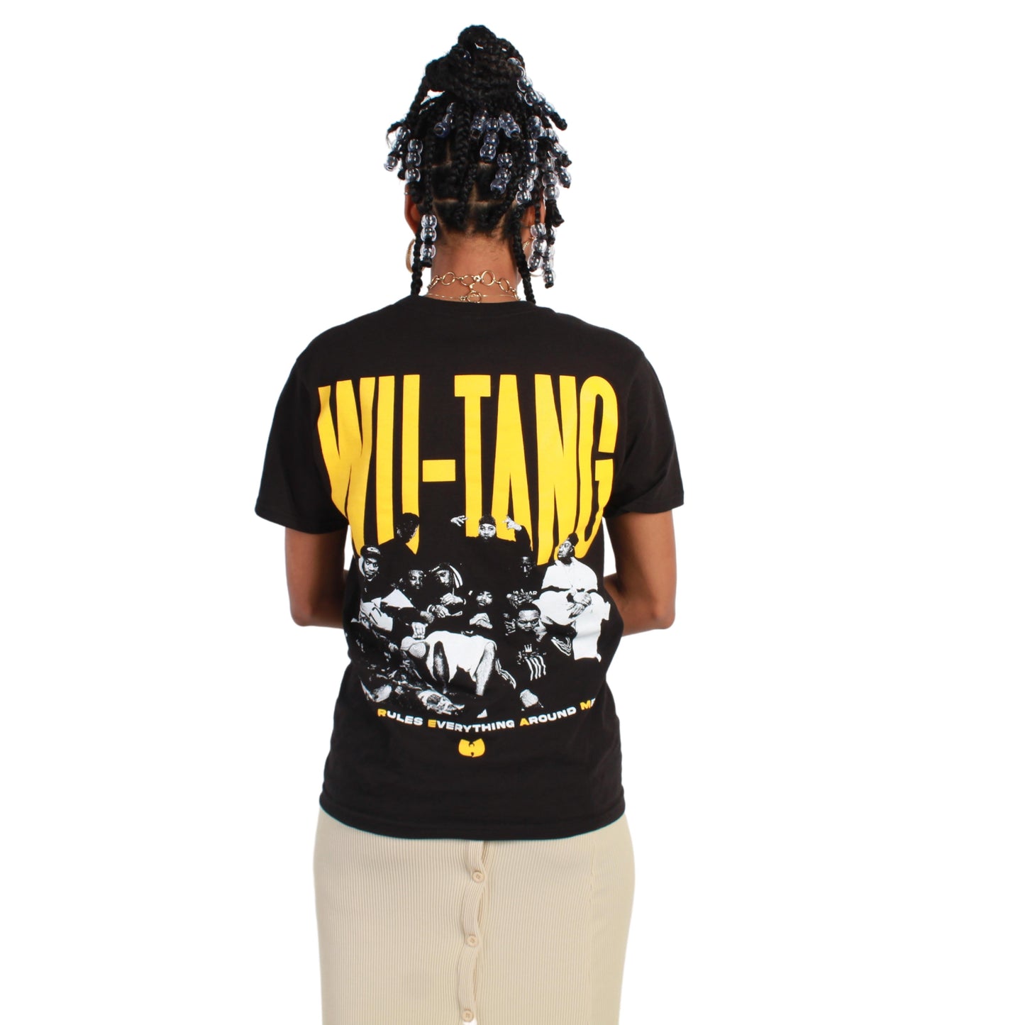 Wu-Tang Clan Officially Licensed Mens T Shirt Black