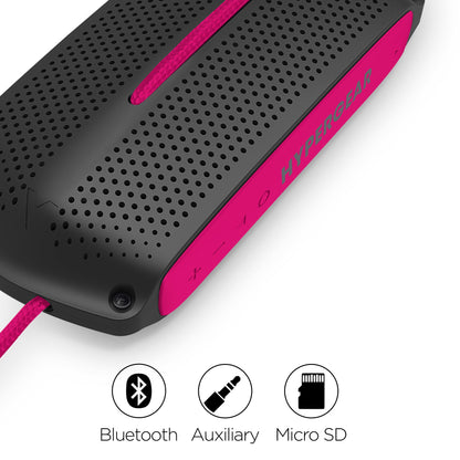 HyperGear Wave Water Resistant Wireless Speaker with Extended Battery Life (WATER-PRNT)