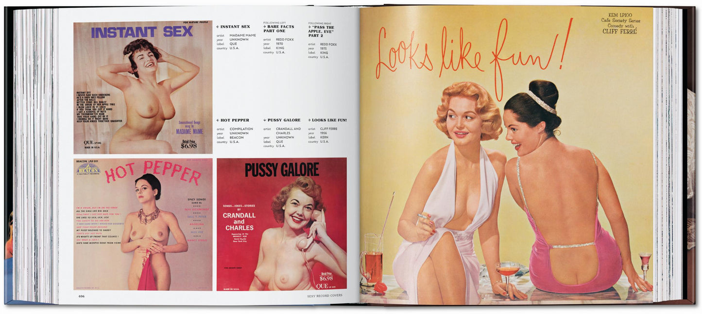 Sexy Record Covers (English) Book