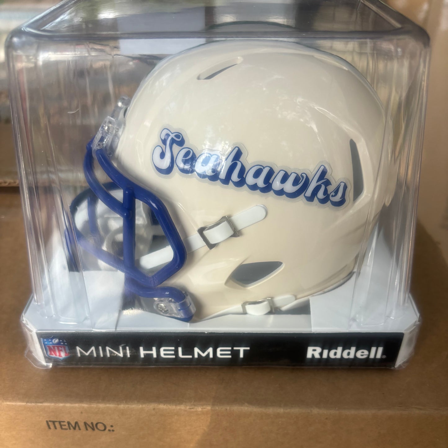 Seattle Seahawks Mini Speed Football Helmet RETRO - NFL